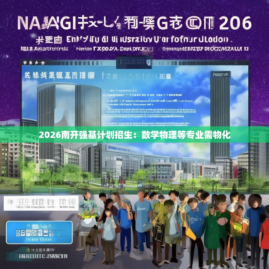 详细阅读:2026南开强基计划招生:数学物理等专业需物化 2026南开强基计划招生:数学物理等专业需物化