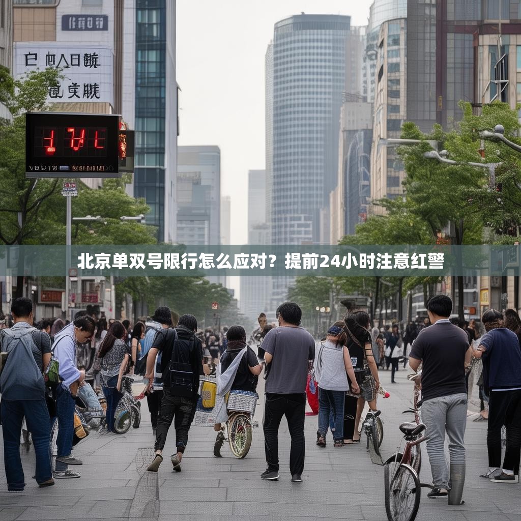 详细阅读:北京单双号限行怎么应对?提前24小时注意红警 北京单双号限行怎么应对?提前24小时注意红警