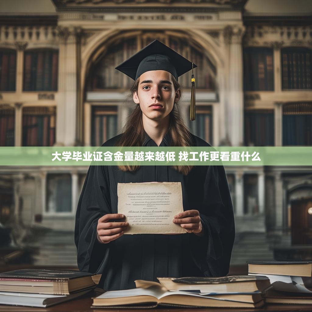 大学毕业证含金量越来越低 找工作更看重什么 大学毕业证含金量越来越低 找工作更看重什么
